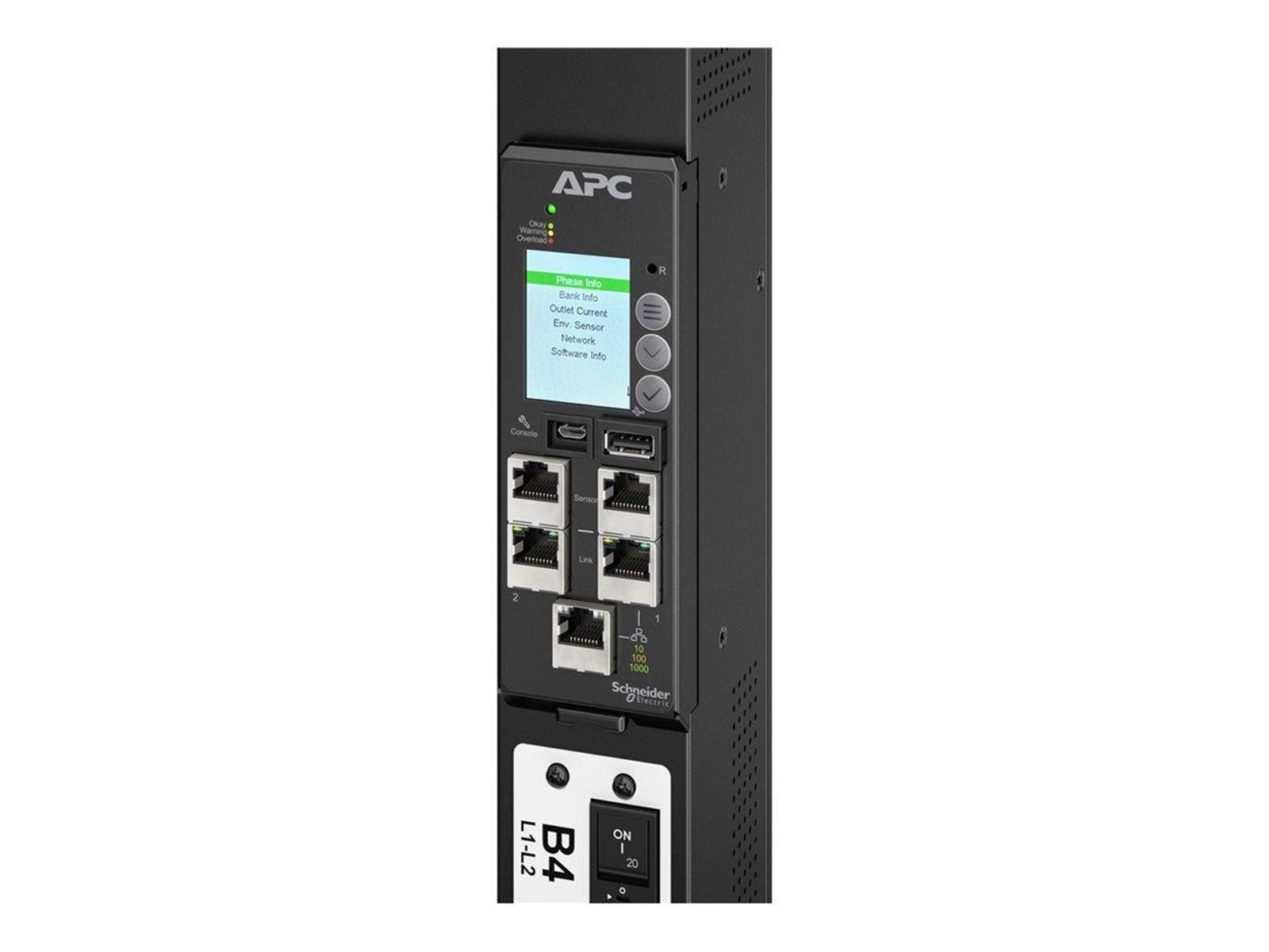 Boxer Apc Drive Module APC NetShelter Rack PDU Advanced - power distribution unit display ...