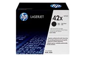 Blæk, Toner & Forbrugsstoffer - HP 42X / Q5942X High Capacity Black Toner - Lasertoner Sort - Q5942X