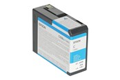 Blæk, Toner & Forbrugsstoffer - Epson T5802 - Cyan Ink - Blækpatron Cyan - C13T580200