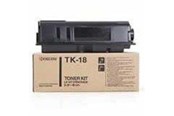 Blæk, Toner & Forbrugsstoffer - Kyocera TK 18 Toner Black - Lasertoner Sort - 370QB0KX