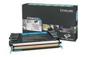 Blæk, Toner & Forbrugsstoffer - Lexmark C734A1CG Toner - Lasertoner Cyan - C734A1CG