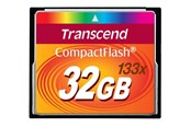 Hukommelseskort - Transcend Compact Flash 133x - 50MB/s - 32GB - TS32GCF133