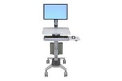 Vægbeslag, AV-Beslag & AV-Møbler - Ergotron WorkFit C-Mod Single Display - Max - recommended for - 24-198-055