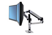 Skærmholder - Ergotron LX redesign Dual Arm - 45-248-026