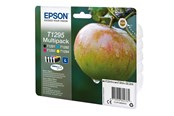 Blæk, Toner & Forbrugsstoffer - Epson T1295 Multipack 4-Pack Black/Yellow/Cyan/Magenta - Blækpatron Sort, Cyan, Magenta, Gul - C13T12954012