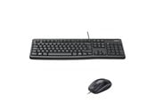 Tastatur - Logitech MK120 Desktop - ND - Tastatur & Mus sæt - Nordisk - Sort - 920-002823