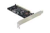 Controller - DeLOCK 4xS-ATA Controller RAID til PCI - 70154
