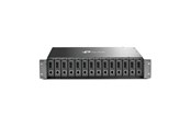 Netværksudstyr & Forlænger til trådløs - TP-Link TL-MC1400 14-Slot Rackmount Chassis for Media Converts 2U 19" - TL-MC1400