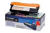 Blæk, Toner & Forbrugsstoffer - Brother TN320BK / TN 320BK Black Toner - Lasertoner Sort - TN320BK