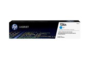 Blæk, Toner & Forbrugsstoffer - HP 126A / CE311A Cyan Toner - Lasertoner Cyan - CE311A