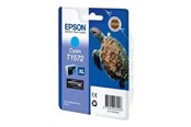 Blæk, Toner & Forbrugsstoffer - Epson T1572 Ink Cartridge - Cyan Ink - Blækpatron Cyan - C13T15724010
