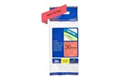Papir, Fotopapir og Etiketter - Brother TZE461 - Black On Red - Roll (3.6 cm x 8 m) - TZE461