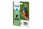 Blæk, Toner & Forbrugsstoffer - Epson T1592 Ink Cartridge - Blækpatron Cyan - C13T15924010