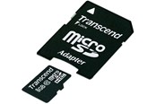 Hukommelseskort - Transcend MicroSDHC/SDHC C10 - 8GB - TS8GUSDHC10