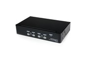 KVM-switch - StarTech.com 4 Port Professional VGA USB KVM Switch with Hub - SV431USB