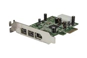 Netværksadapter (netkort, printserver mv.) - StarTech.com 3 Port 2B 1A Low Profile 1394 - PEX1394B3LP