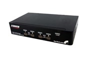 KVM-switch - StarTech.com 4 Port USB DisplayPort KVM - SV431DPUA