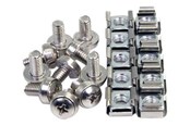 Netværkstilbehør - StarTech.com CABSCREWM62 M6 Mounting Screws and Cage (100-Pack) - CABSCREWM62