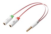 Audio kabel - Sandberg Headset Converter Splitter - 508-59