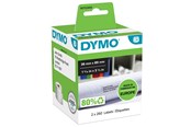 Papir, Fotopapir og Etiketter - DYMO LabelWriter store adresseetiketter | 36mm x 89mm | 2 ruller x 260 stk - S0722400