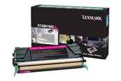 Blæk, Toner & Forbrugsstoffer - Lexmark X748H1MG Magenta - X748H1MG