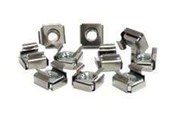 Rack skabe - StarTech.com M6 Cage Nuts for Server Rack Cabinets - CABCAGENUTS6