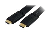 Skærmkabel - StarTech.com HDMI - HDMI - Flat - 5m - Sort - HDMM5MFL