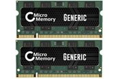 RAM - CoreParts Memory hukommelse - 4 GB : 2 x 2 GB - SO DIMM 200-pin - MMA1070/4GB