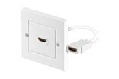 Netværkstilbehør - MicroConnect Connect stikkontakt - HDMWALL1