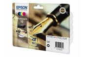 Blæk, Toner & Forbrugsstoffer - Epson 16 Ink Cartridge Multi - CMYK - C13T16264010