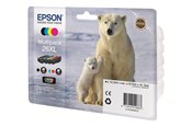 Blæk, Toner & Forbrugsstoffer - Epson 26XL Ink Cartridge Multi - CMYK - C13T26364010