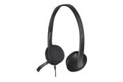 Hovedtelefoner/headset - Logitech H340 USB Headset - Black - 981-000475