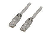 Netværkskabel - Roline 0.5m CAT 5E UTP (grå) - 21.99.0500