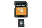 Hukommelseskort - Intenso Micro SD Card w/ Adapter - 32GB - 3403480
