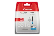 Blæk, Toner & Forbrugsstoffer - Canon CLI-551XL / 6444B001 High Cyan - Blækpatron Cyan - 6444B001