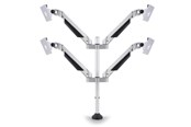 Vægbeslag, AV-Beslag & AV-Møbler - Multibrackets M VESA Gas Lift Arm Quad Silver - Max 10 kg - recommended for - 7350022737228