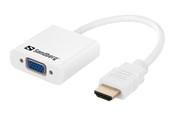 Skærmkabel - Sandberg HDMI to VGA+Audio Converter - 508-77