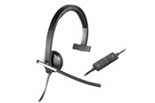 Hovedtelefoner/headset - Logitech USB Headset Mono H650e - Black - 981-000514