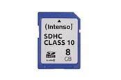 Hukommelseskort - Intenso SD Class 10 - 20MB/s - 8GB - 3411460