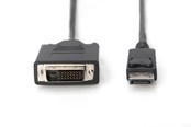Skærmkabel - DIGITUS DisplayPort to DVI-D Cable - 2m - AK-340301-020-S