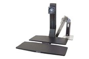 Skærmholder - Ergotron WorkFit-A Single LD with Worksurface+ - 24-317-026