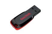 USB Stick - SANDISK Cruzer Blade - Sort - 64GB - USB Stick - SDCZ50-064G-B35