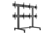 Vægbeslag, AV-Beslag & AV-Møbler - Multibrackets M Public Video Wall Stand 4-Screens 40-55" Black - Max 160 kg - recommended for 55" - 7350022739710