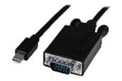 Skærmkabel - StarTech.com Mini DisplayPort to VGA Adapter - MDP2VGAMM6B