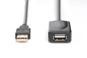 USB kabel - DIGITUS USB 2.0 Active Extension Cable - DA-70130-4