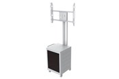 Vægbeslag, AV-Beslag & AV-Møbler - Multibrackets M Public Display Stand 180 Single MediaBox4 Silver - Max 40 kg - recommended for 55" - 7350022737754