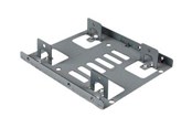 Harddisk - tilbehør - StarTech.com Dual 2.5" SATA Hard Drive to 3.5" Bay Mounting Bracket - BRACKET25X2