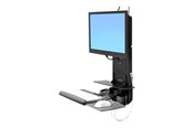 Skærmholder - Ergotron StyleView Sit-Stand Vertical Lift Patient Room - 61-080-085