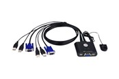 KVM-switch - ATEN CS22U - KVM switch - 2 ports - CS22U-A