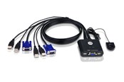 KVM-switch - ATEN 2-Port USB VGA KVM Switch - CS22U-AT